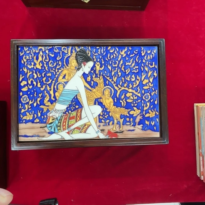 陶瓷板画20/30收纳盒单层