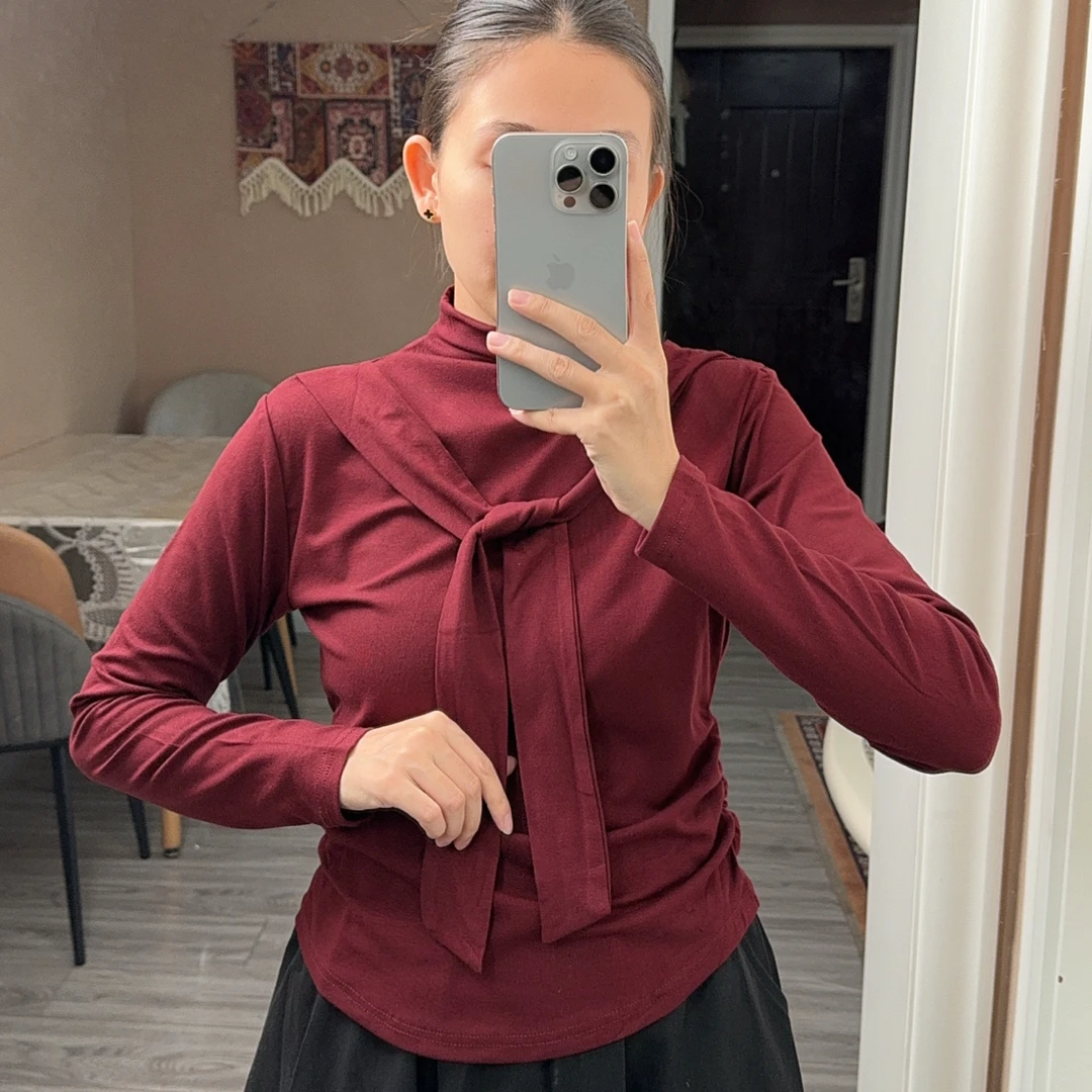 新款打底衫女秋冬百搭修身春秋长袖