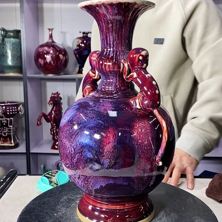 瓷片中国神垕精品钧瓷