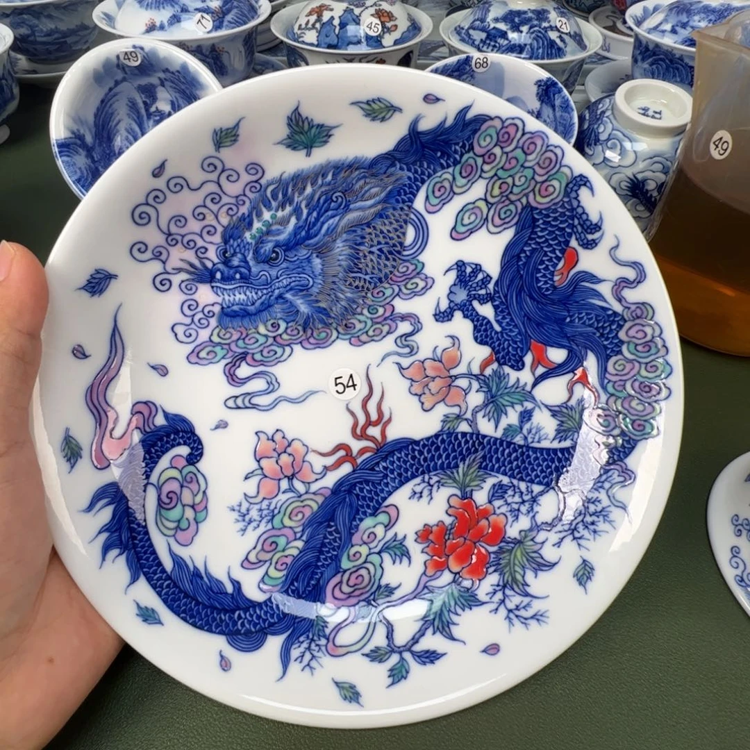 景德镇纯手工纯手绘茶具木木54