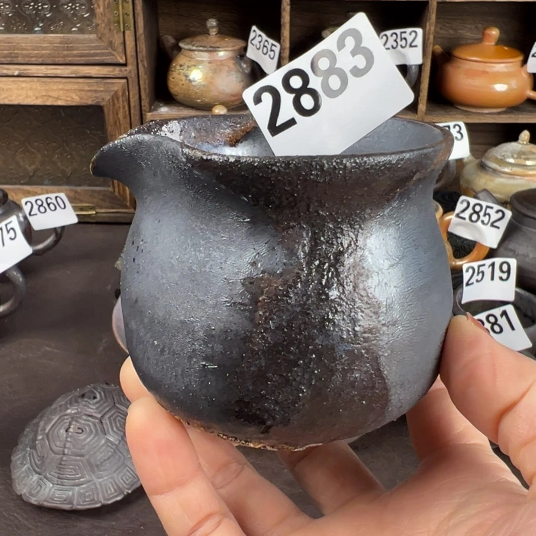 杯柴烧公道杯微瑕