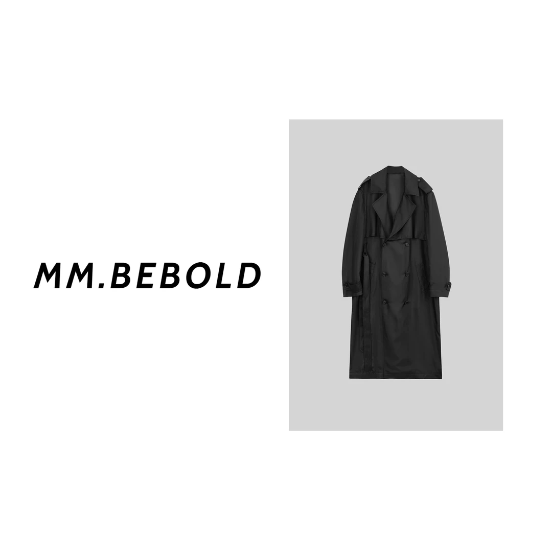 【蓓蓓精选】时尚气质宽松过膝显瘦风衣MQJ2020