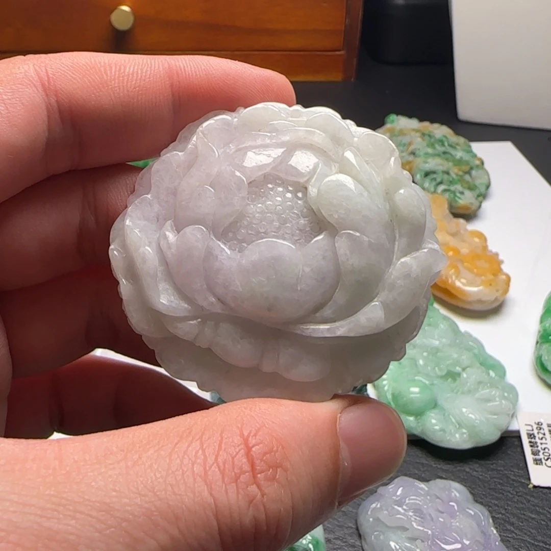 翡翠未镶嵌颈饰缅甸翡翠A货