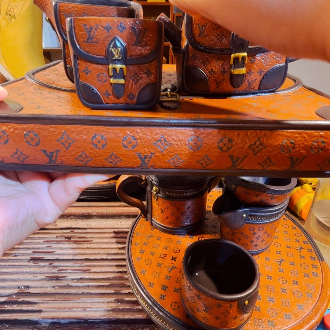 一***＾紫砂茶叶盒纯手工制作过程就是