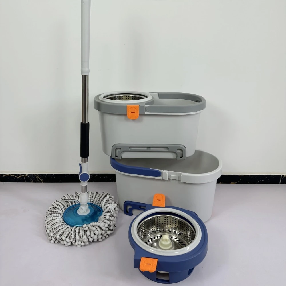 不锈钢悬浮方形好神拖手压旋转拖把拖布桶拖把杆厂家直供拖把