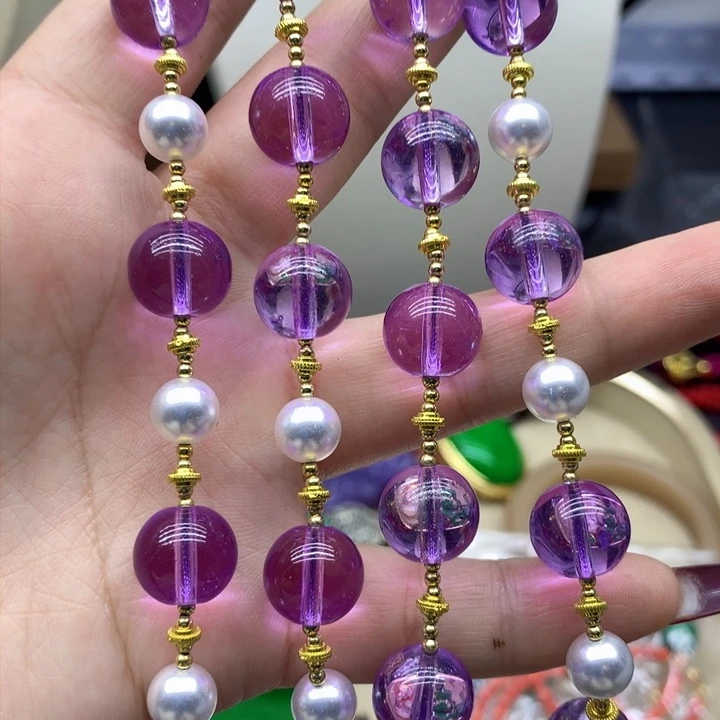 碧玺颈饰银S925镶嵌吊坠