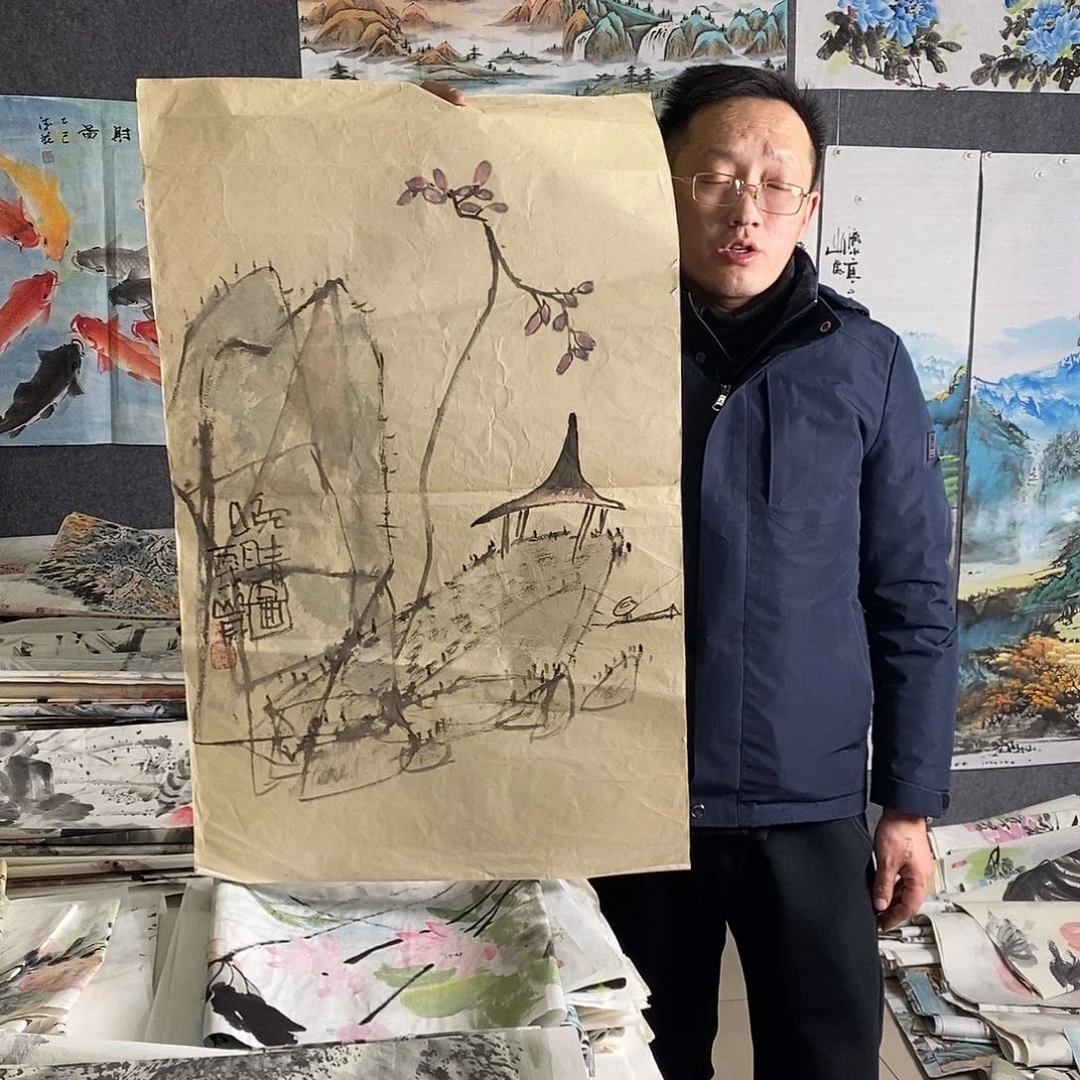 国画手写手绘国画作品40