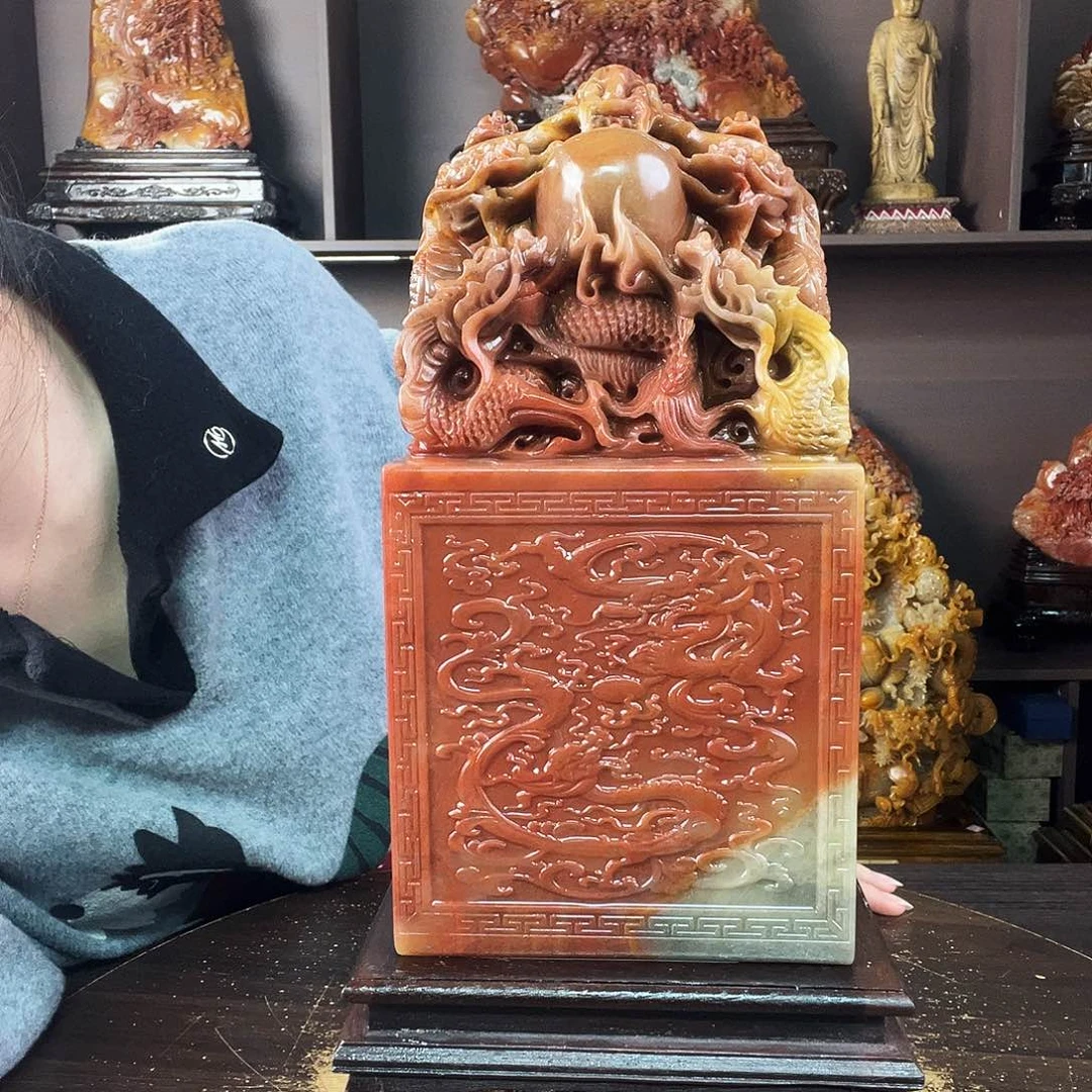 光***明寿山石印石。。。。。。。。。