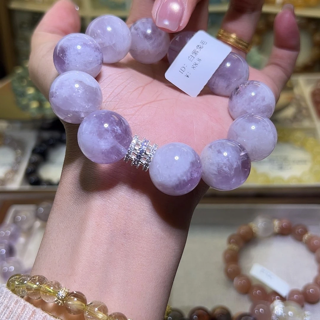 水晶手链未镶嵌不****）14-首单九折 48小时鉴赏