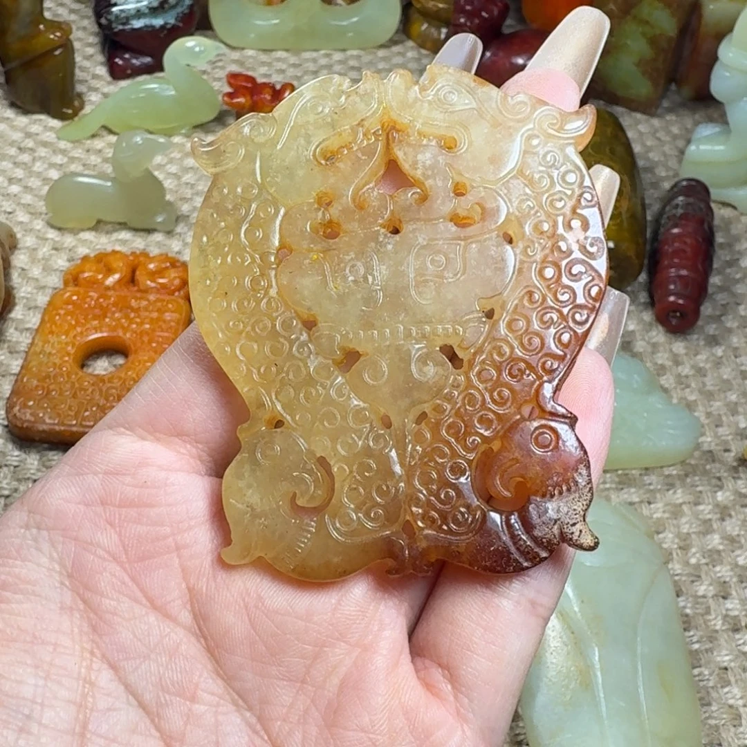 吊坠白玉菩提挂件