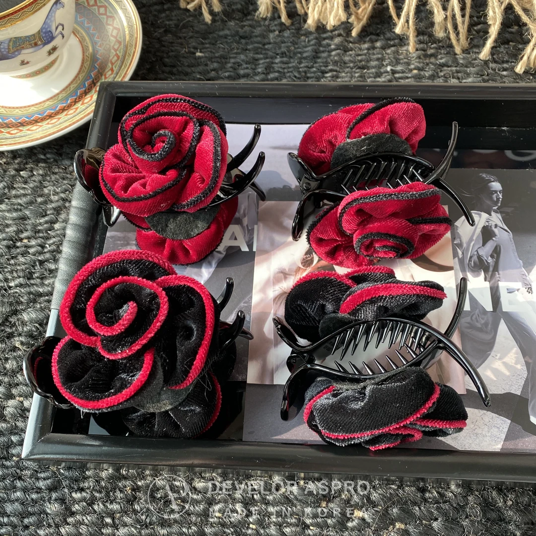 【现货 涛涛设计款】韩国原创新款上新正品爆款减龄洋气丸子夹XP144