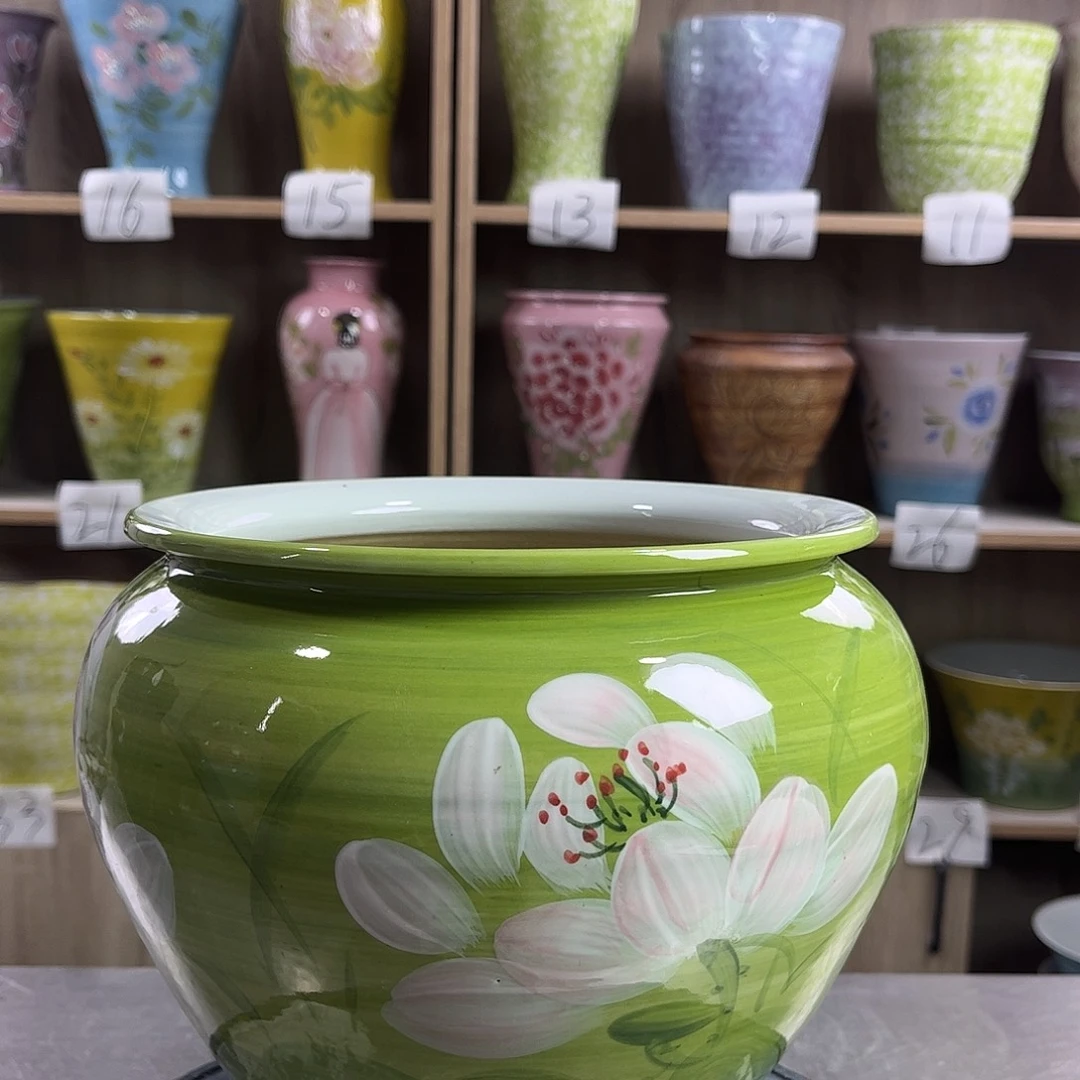 景德镇陶瓷花盆花盆