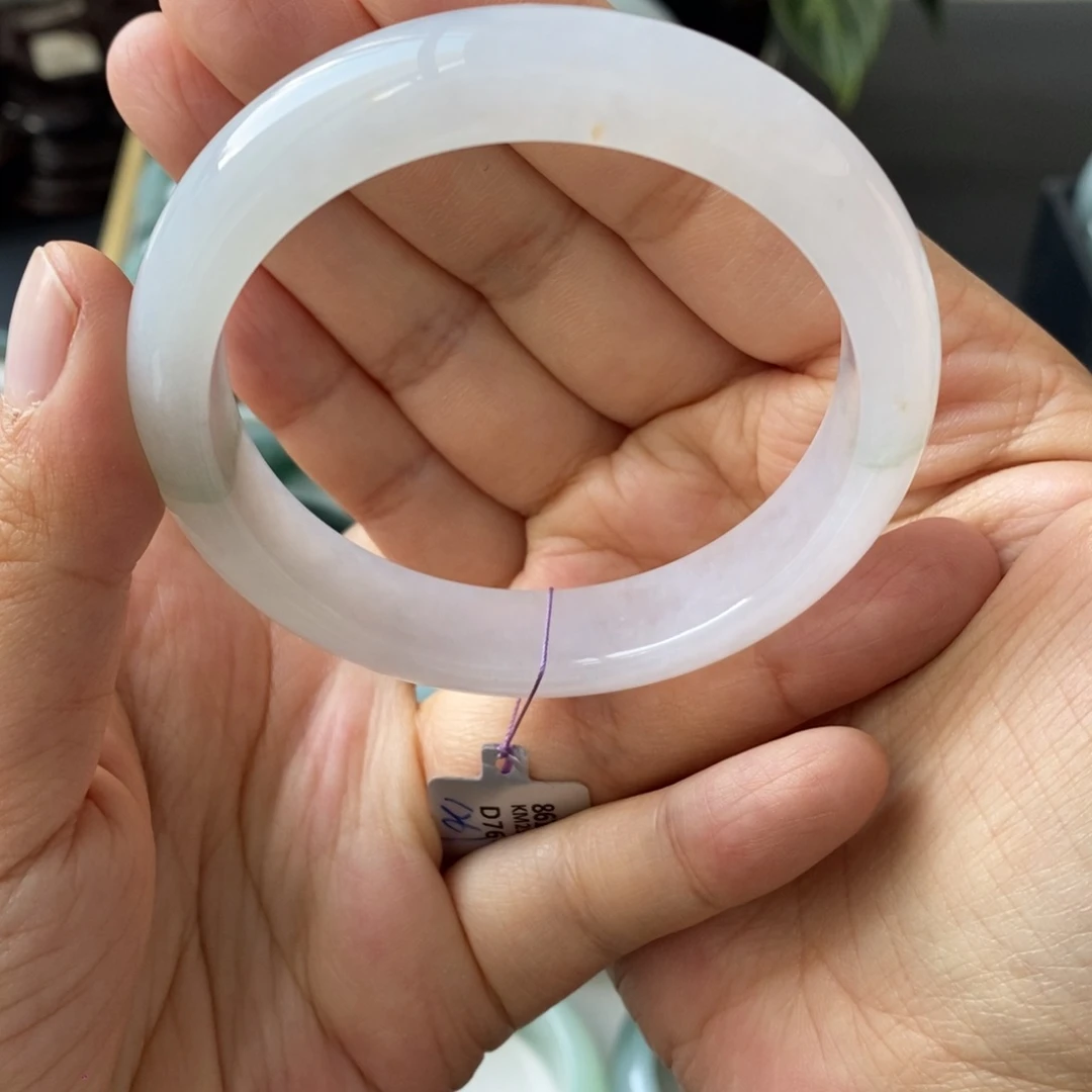 翡翠未镶嵌手镯天然