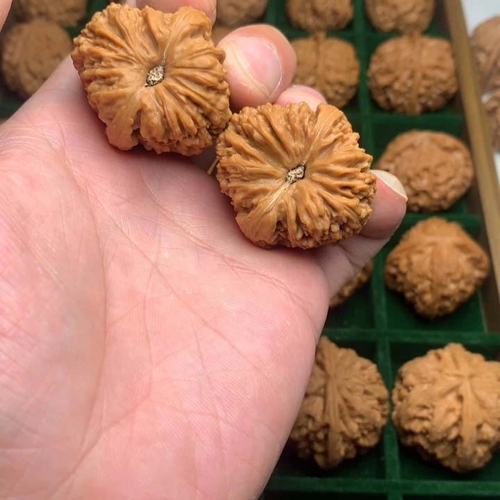 把件核桃36凹底南疆石