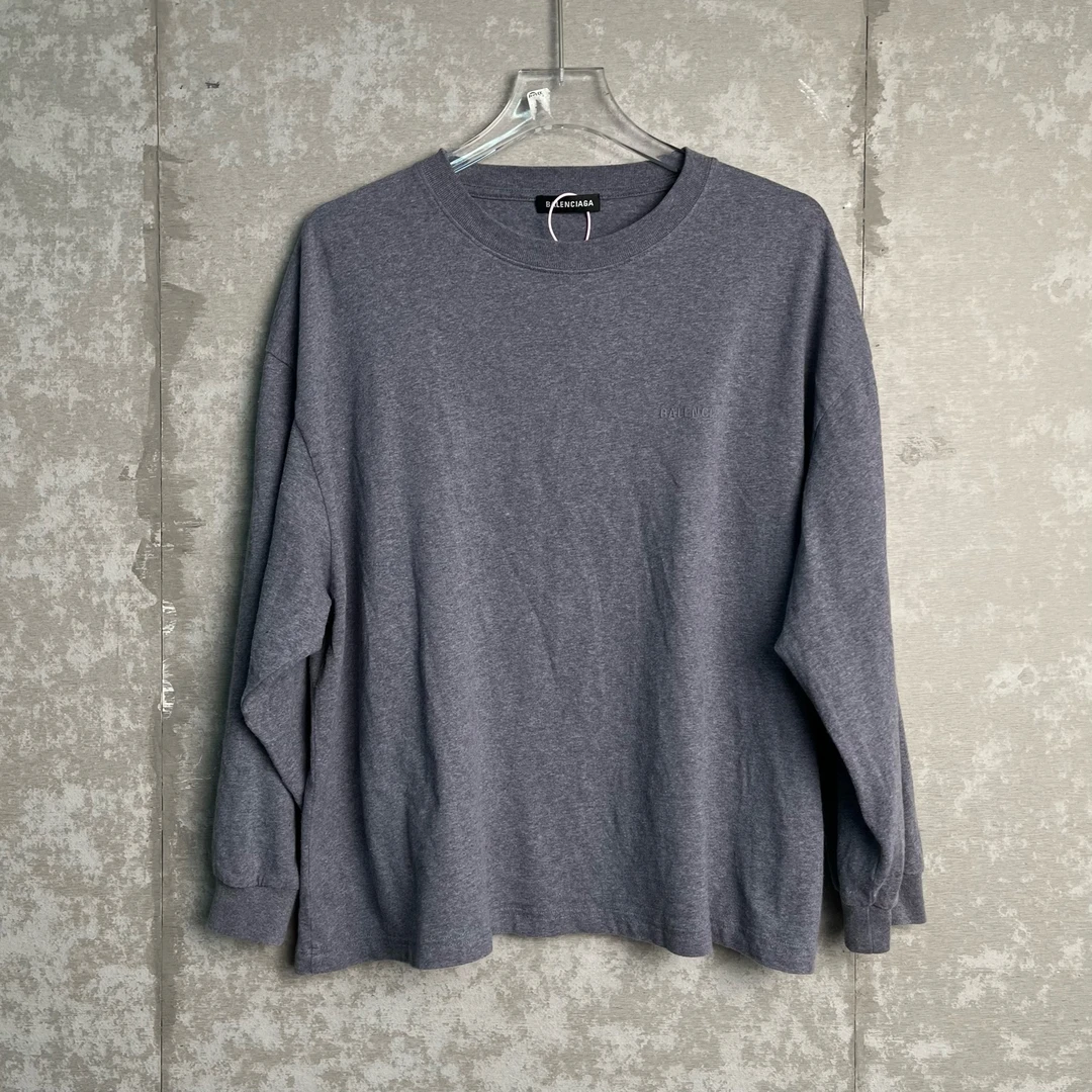 未使用 Balenciaga/巴黎世家 XS*1/色块套头卫衣/13871/JP