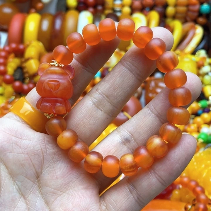 树脂制品26号小熊手串