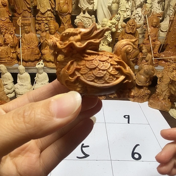 柏木（崖柏）龙龟手把