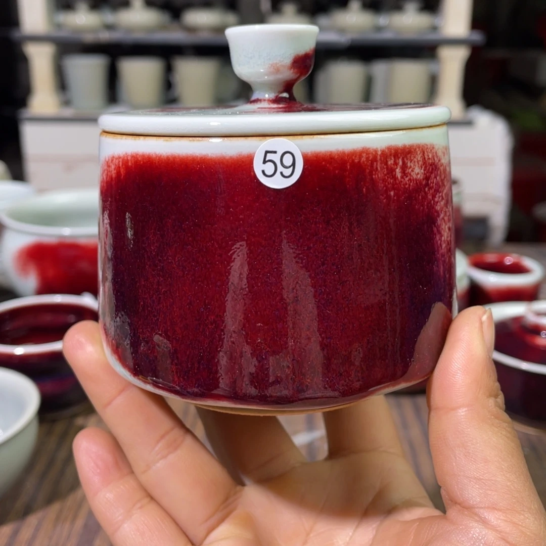 瓷片纯手工制作……微微瑕