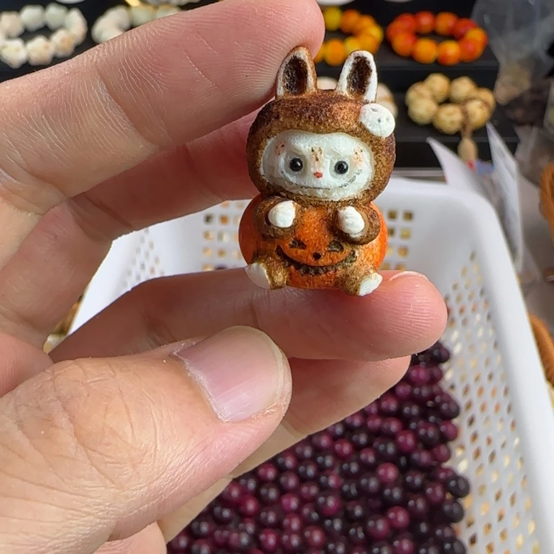 菩提根/象牙果手串全品根付布布1个