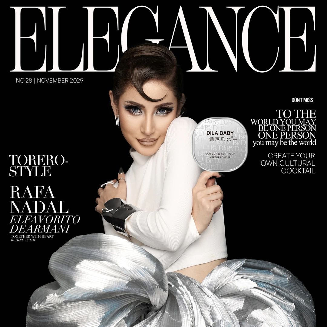 迪辣贝比柔焦轻透定妆散粉防水不脱妆轻透控油持久乌鲁木齐发货