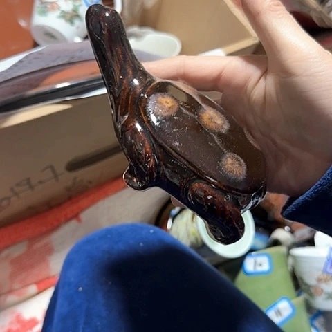 瓷片国营厂库存摆件