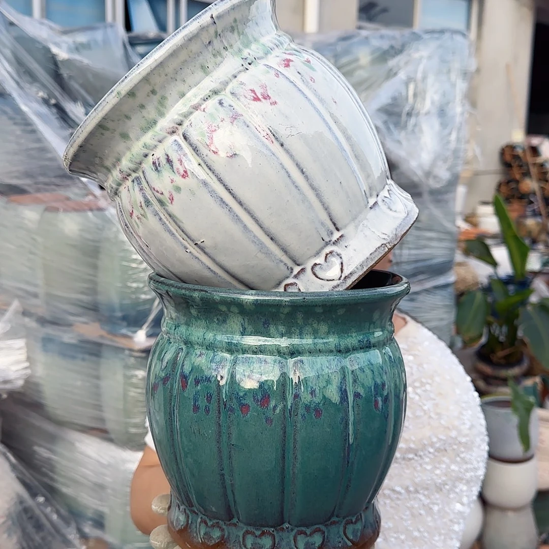 花盆紫砂高19口19