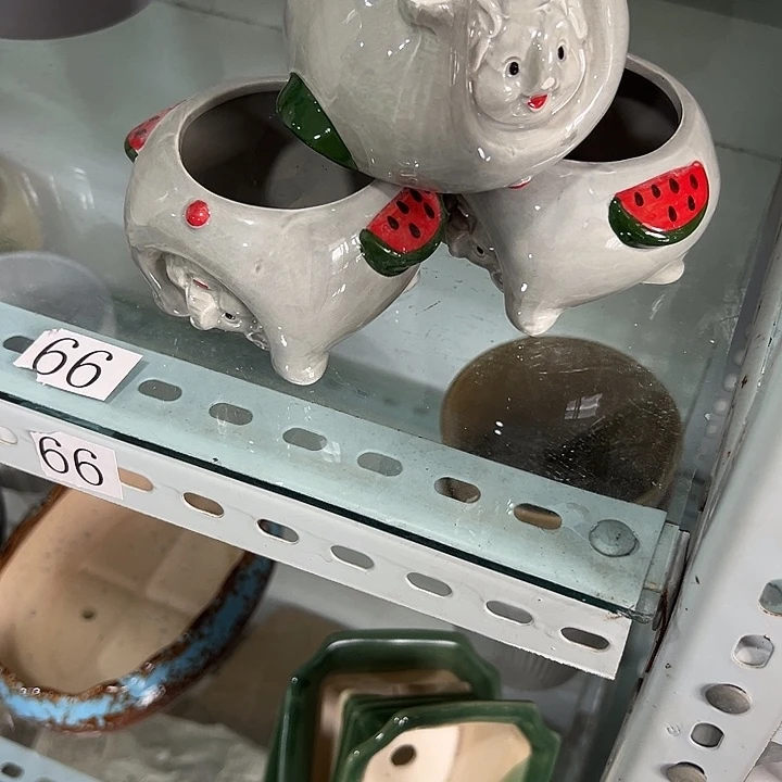 微瑕陶瓷花盆满9.9发