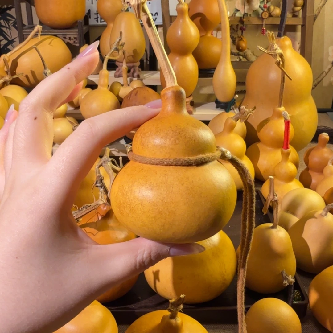 5***0天然葫芦手把摆件