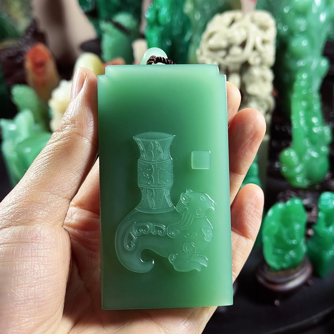 四川石苏*喂名贵石材梅子青