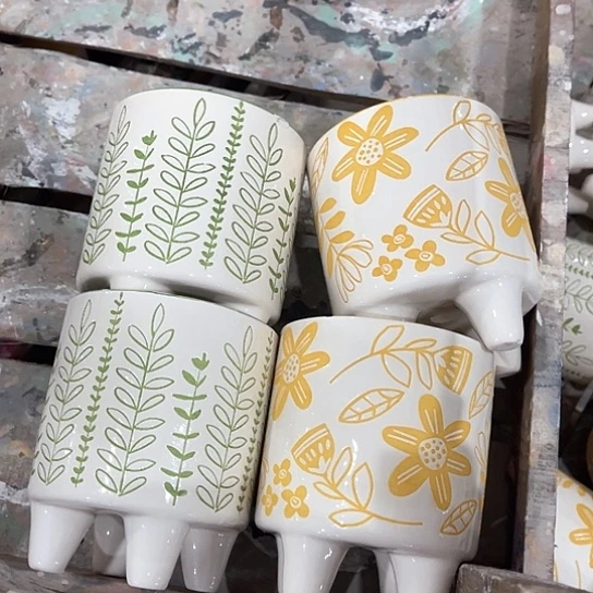 陶瓷外贸尾货多肉绿植陶瓷花盆