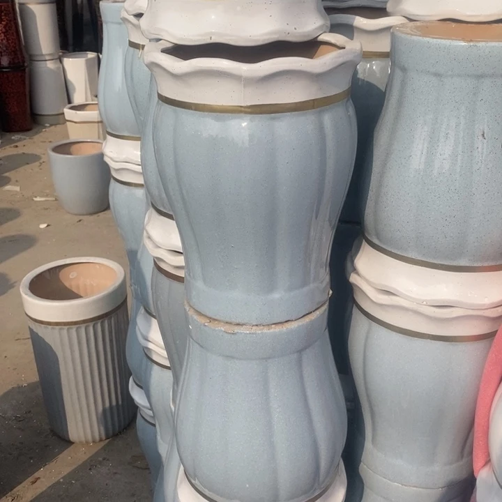 低腰花口蓝南瓜中号口26/33