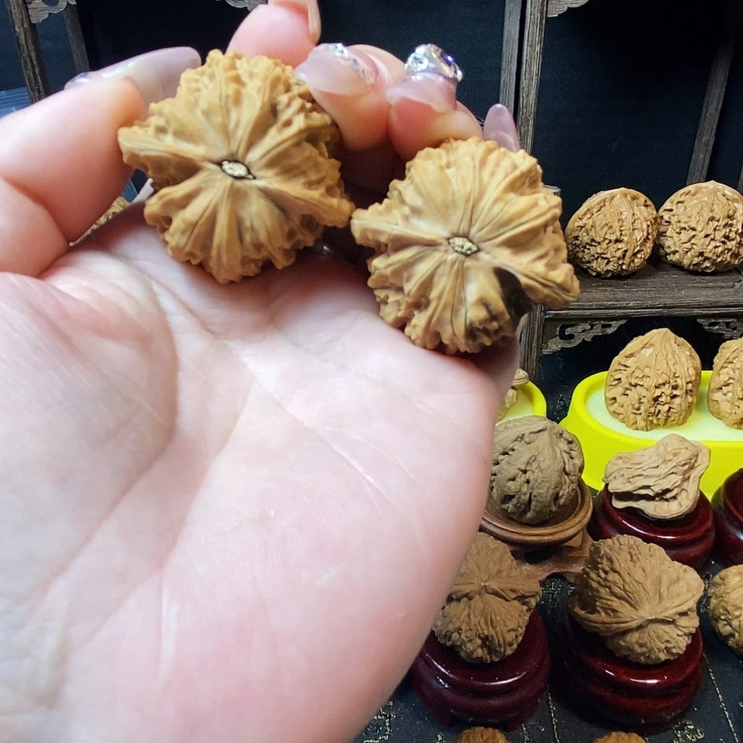 財***唇核桃全品无修磨盘