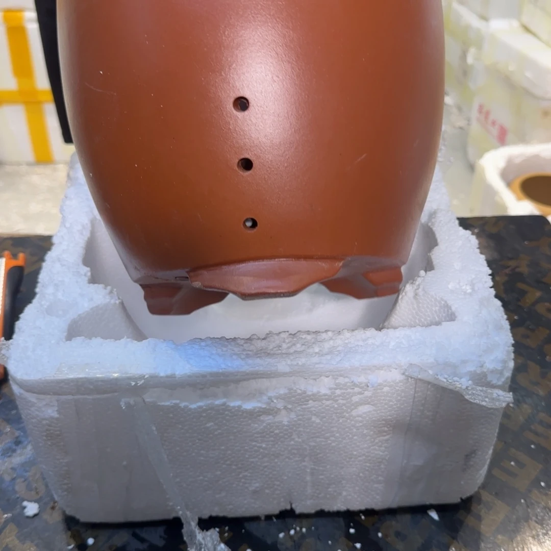 紫砂花盆口径15.21口径