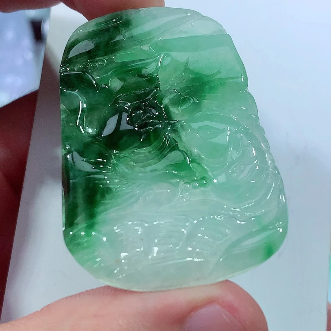 翡翠未镶嵌颈饰缅甸翡翠