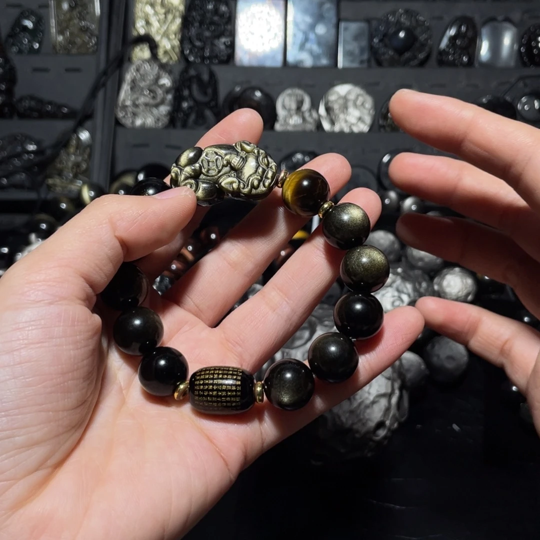 U***a黑曜岩未镶嵌珠宝奇石