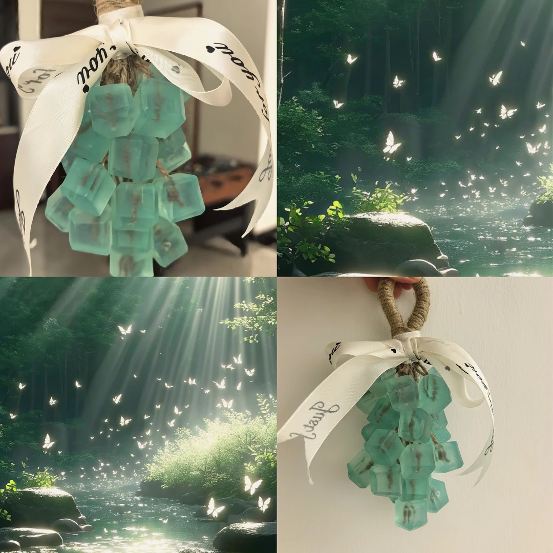 无尽之夏～葡萄串手工香皂教师节礼物纯手工女士香皂葡萄肥皂