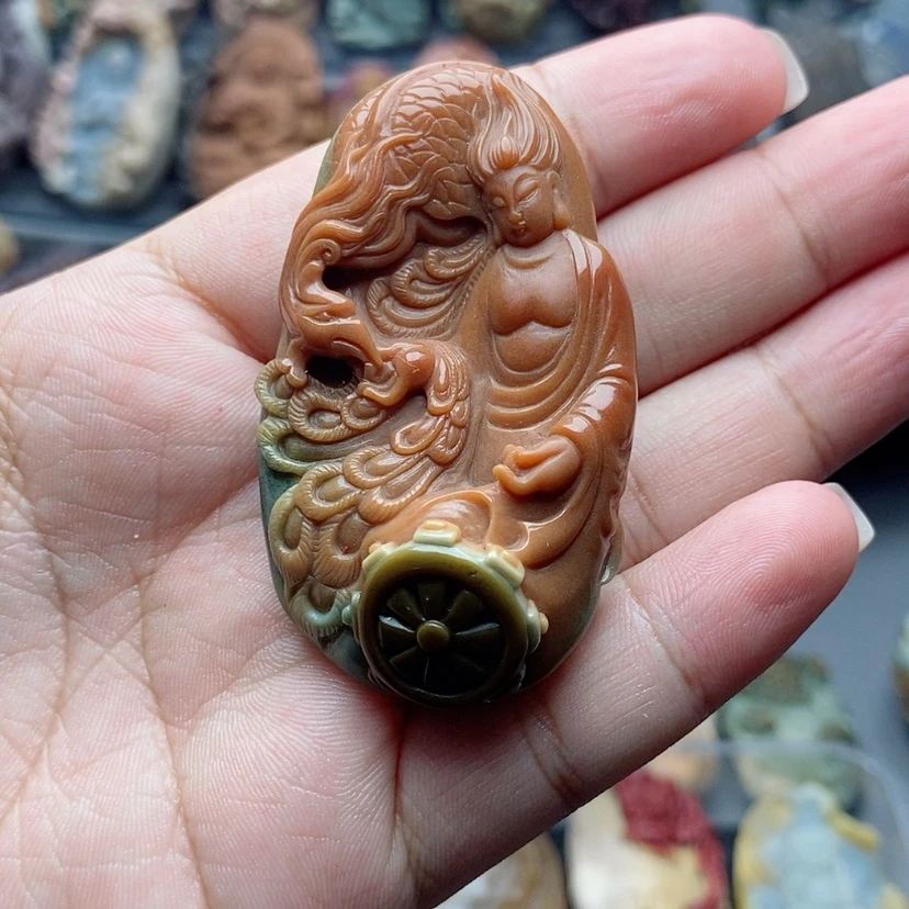【闪购商品】未镶嵌吊坠定制石英岩玉