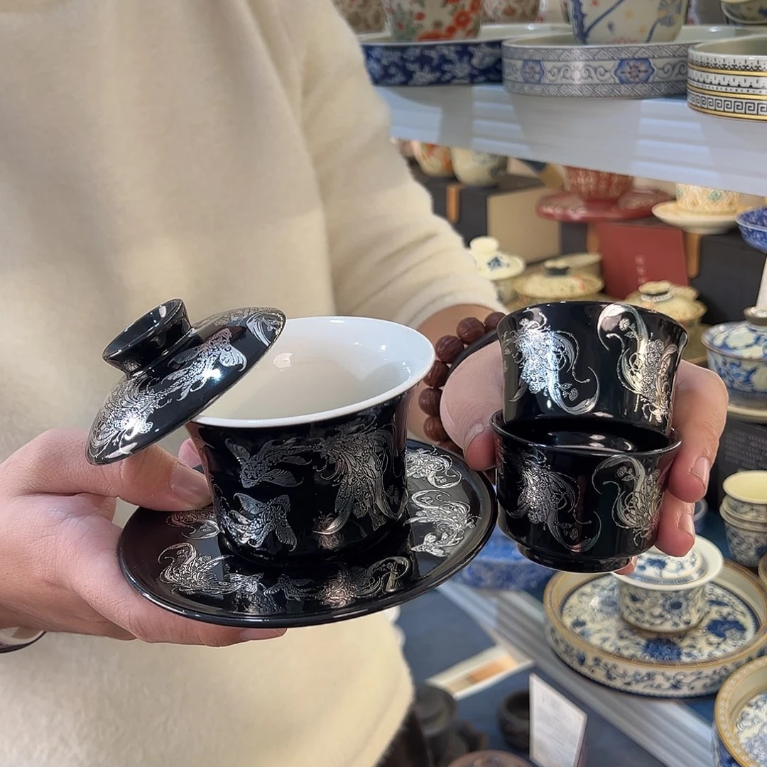 盖碗很漂亮我很喜欢