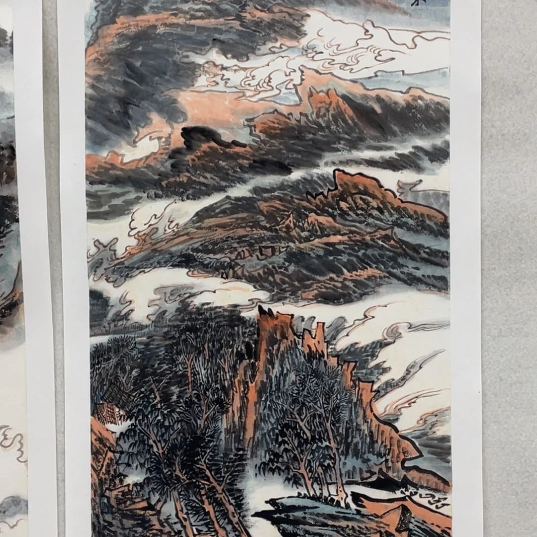 国画2平尺国画作品