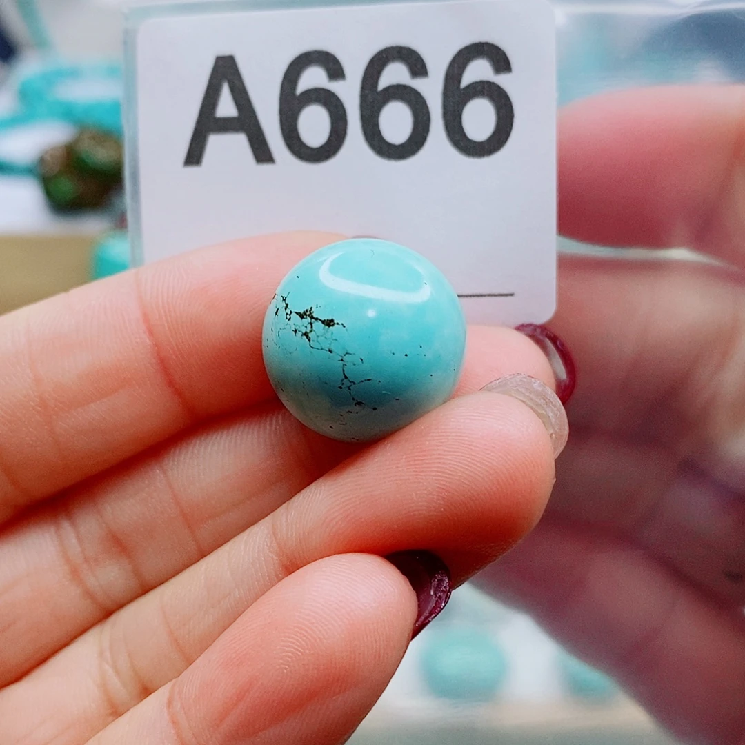 绿松石未镶嵌颈饰