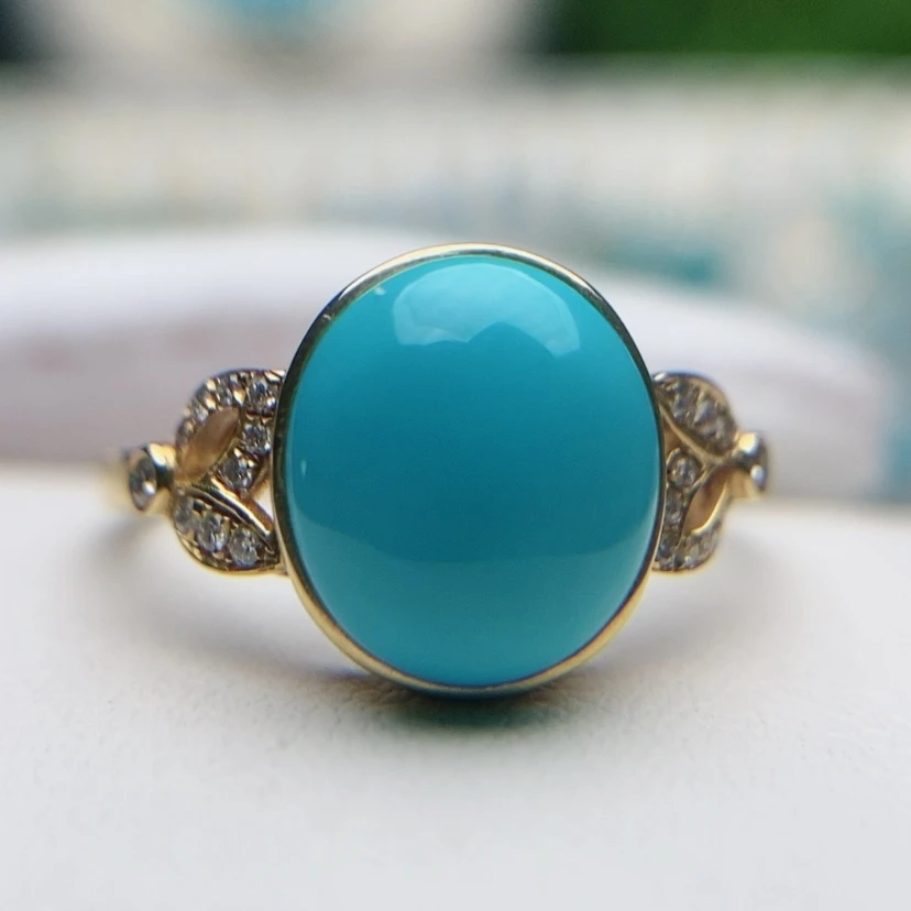 【闪购商品】绿松石配饰18K金镶嵌