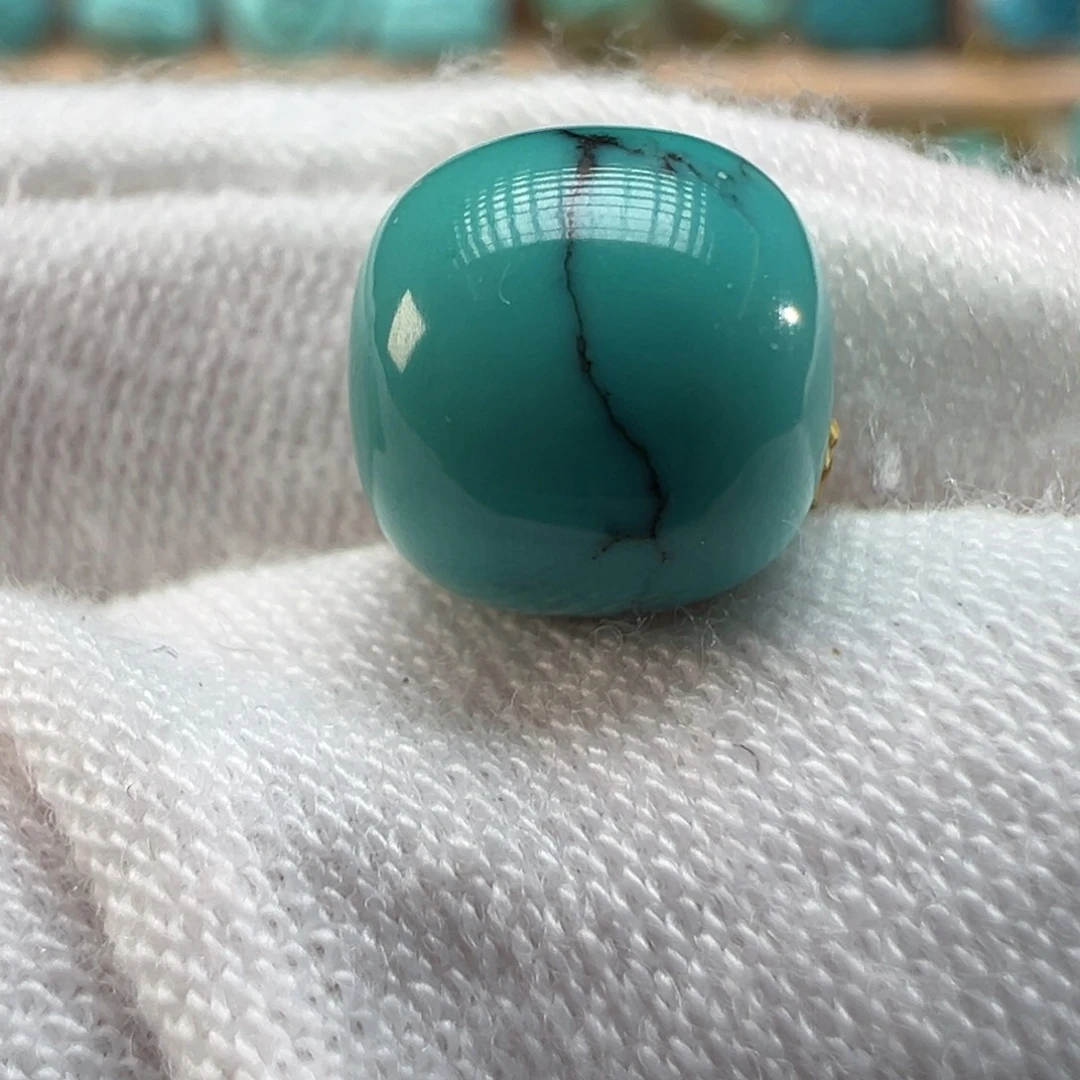 绿松石未镶嵌配饰8.3×8