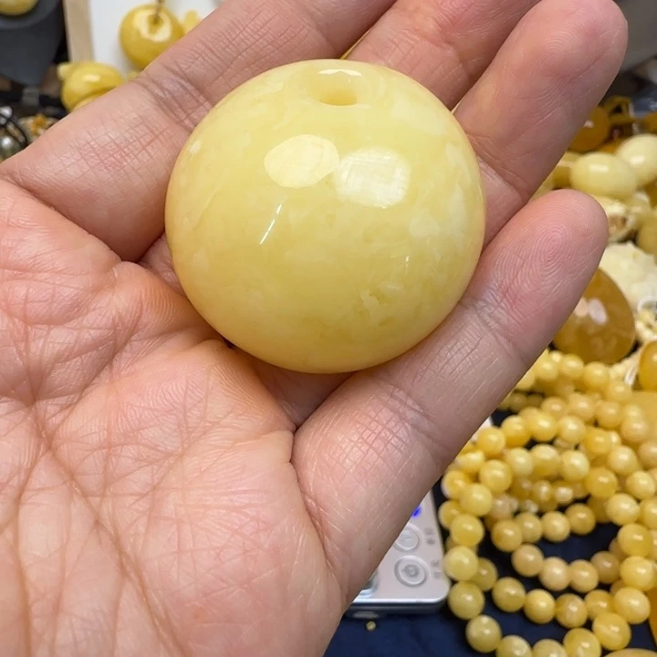 蜜蜡未镶嵌颈饰天然蜜蜡