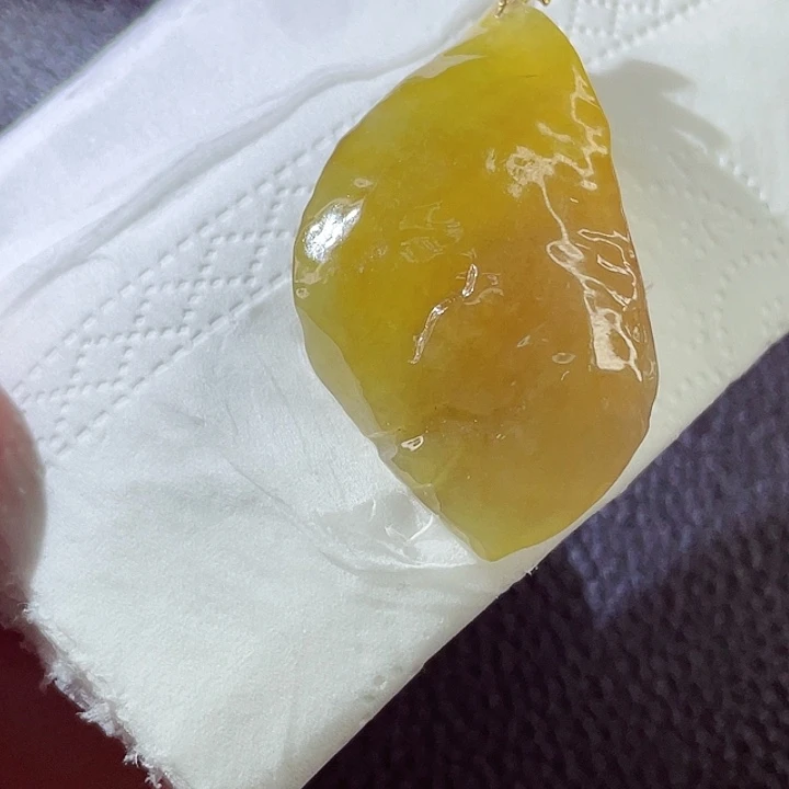 翡翠18K金镶嵌颈饰翡翠