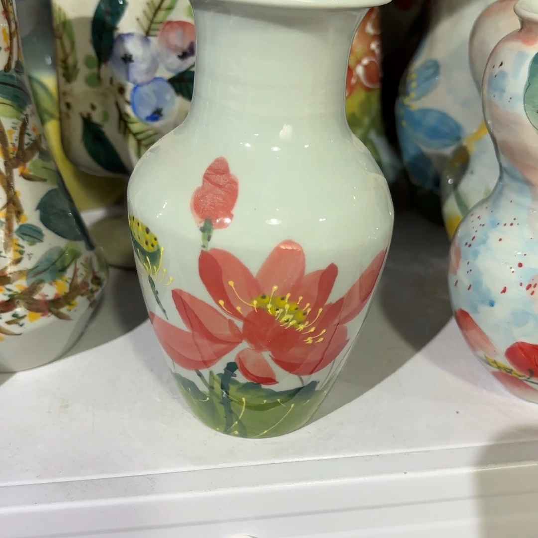 景德镇手绘高温釉下彩陶瓷茶具