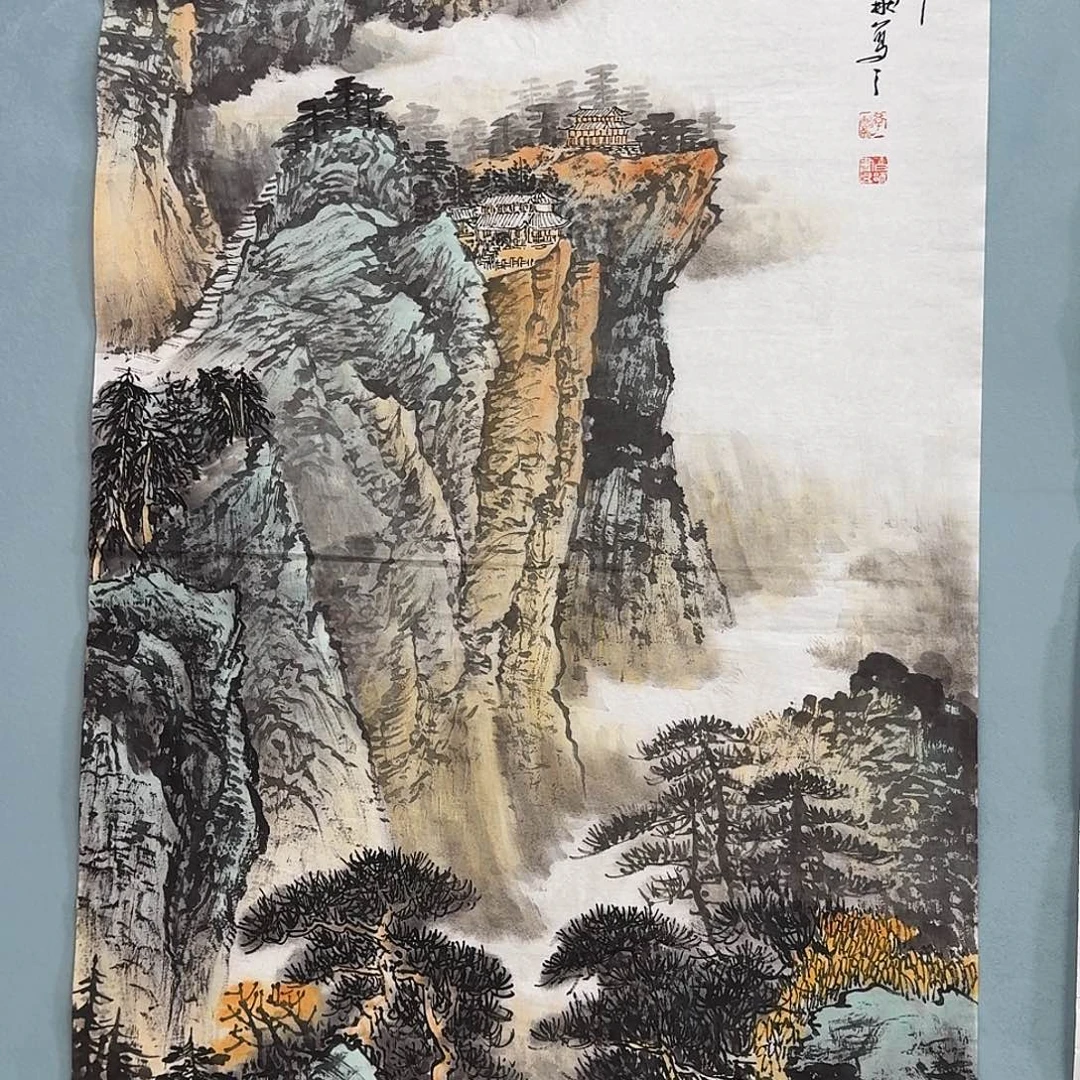 纯手绘国画好作品