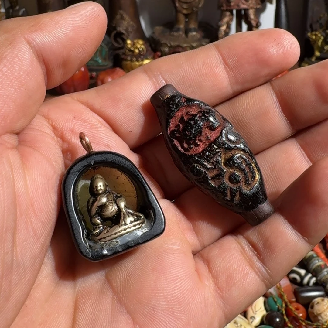 柏香籽/百香籽吊坠金**?菩提