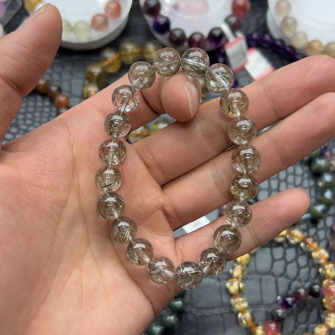 水晶手链未镶嵌后**觉水晶