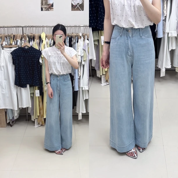 E sè 韩系女装新款休闲裤衬衫