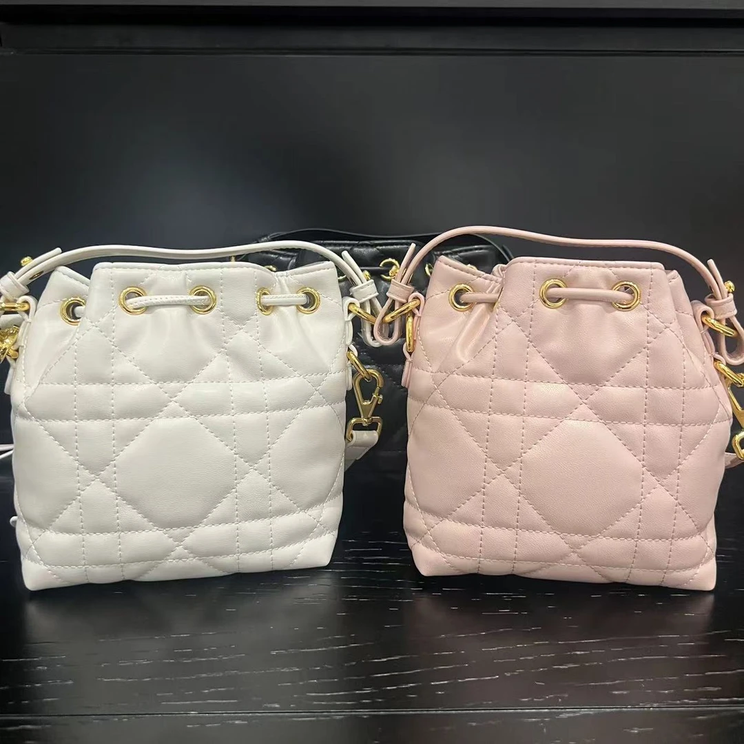 COCO DICV2025新款高端定制时尚女包 甜甜 烧麦 黑白粉色 14cm
